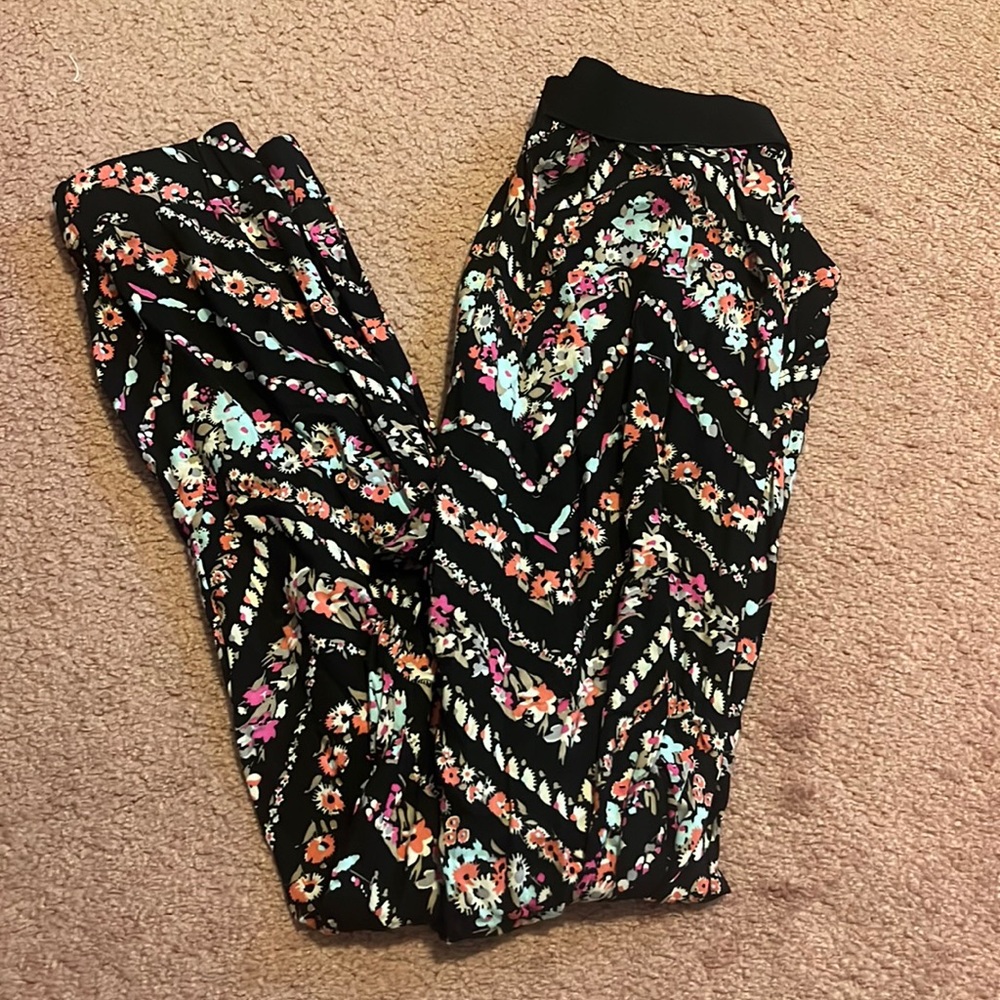 Flowery and Flowy Pants